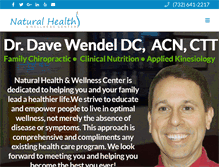 Tablet Screenshot of docwendel.com